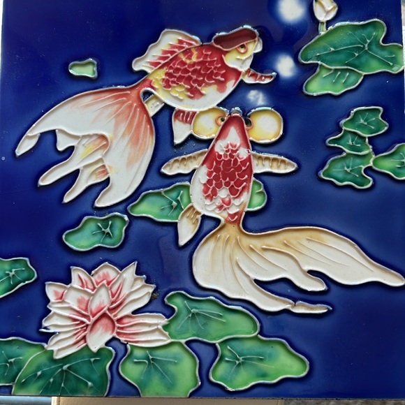 2 Tiles Large, Aquatic life! - Picture 1 of 7